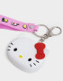 Llavero Silicona Llavero Y Charm De Monedero Hello Kitty - Combinacion Multicolor