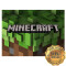 Lámina Minecraft Logo Rect.