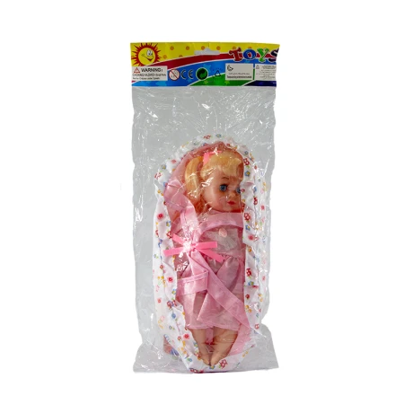 Muñeca Rosada en Cuna TOYS Muñeca Rosada en Cuna TOYS