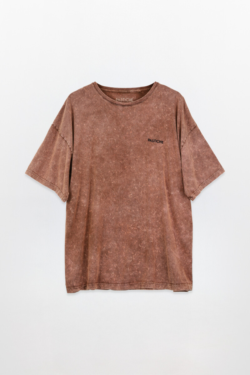 T-shirt Boxy Washed