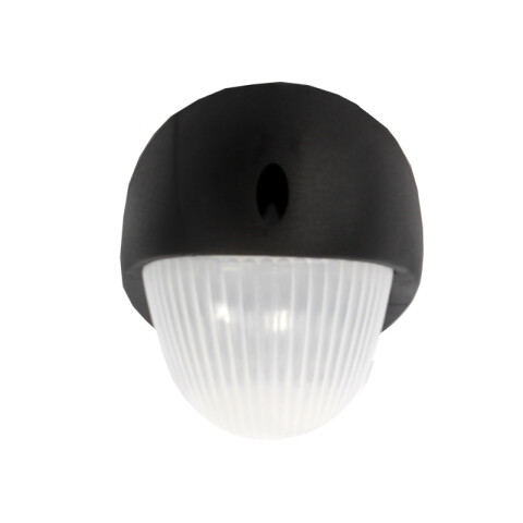 Plafón MEDITERRÁNEO de adosar a pared, apto para exterior, negro AJ3802