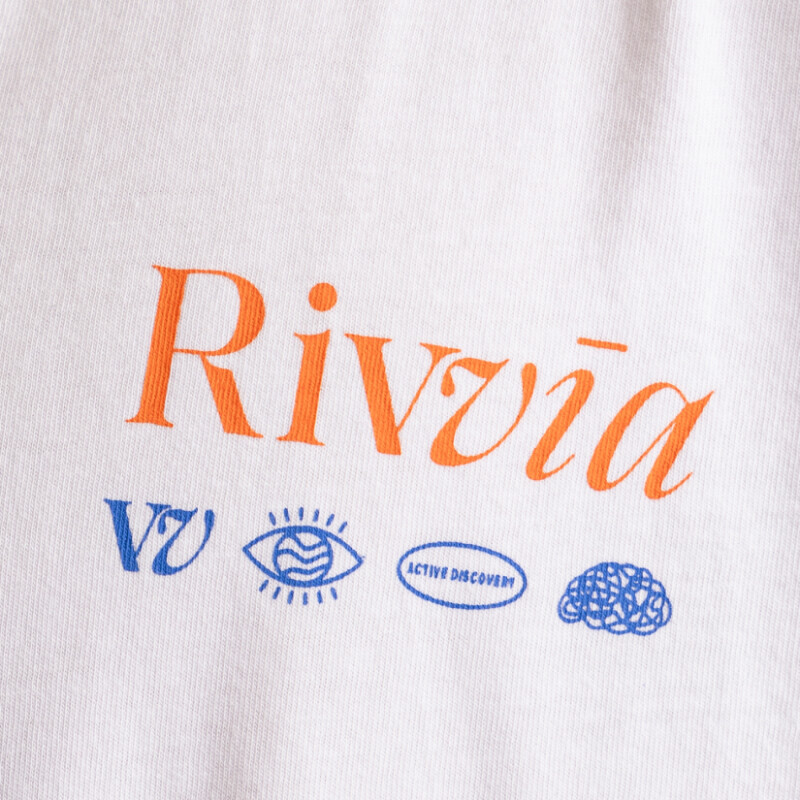 Remera Rivvia Replay - Blanco Remera Rivvia Replay - Blanco
