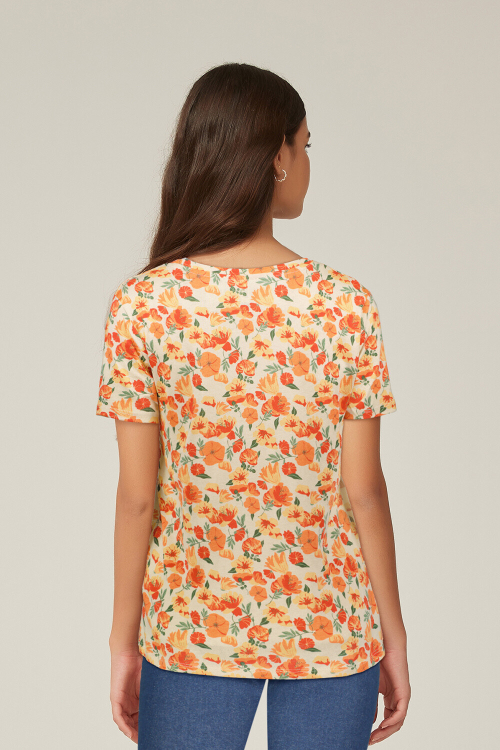Remera Burdeos Estampado 5