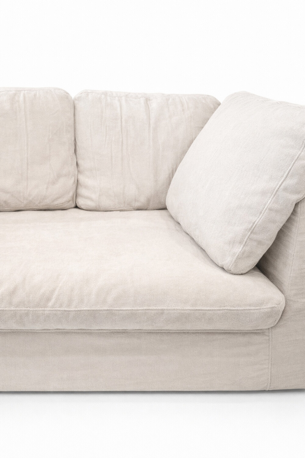Sofá Lauren, 2 Cuerpos Beige