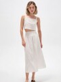 Falda Naroa Blanco