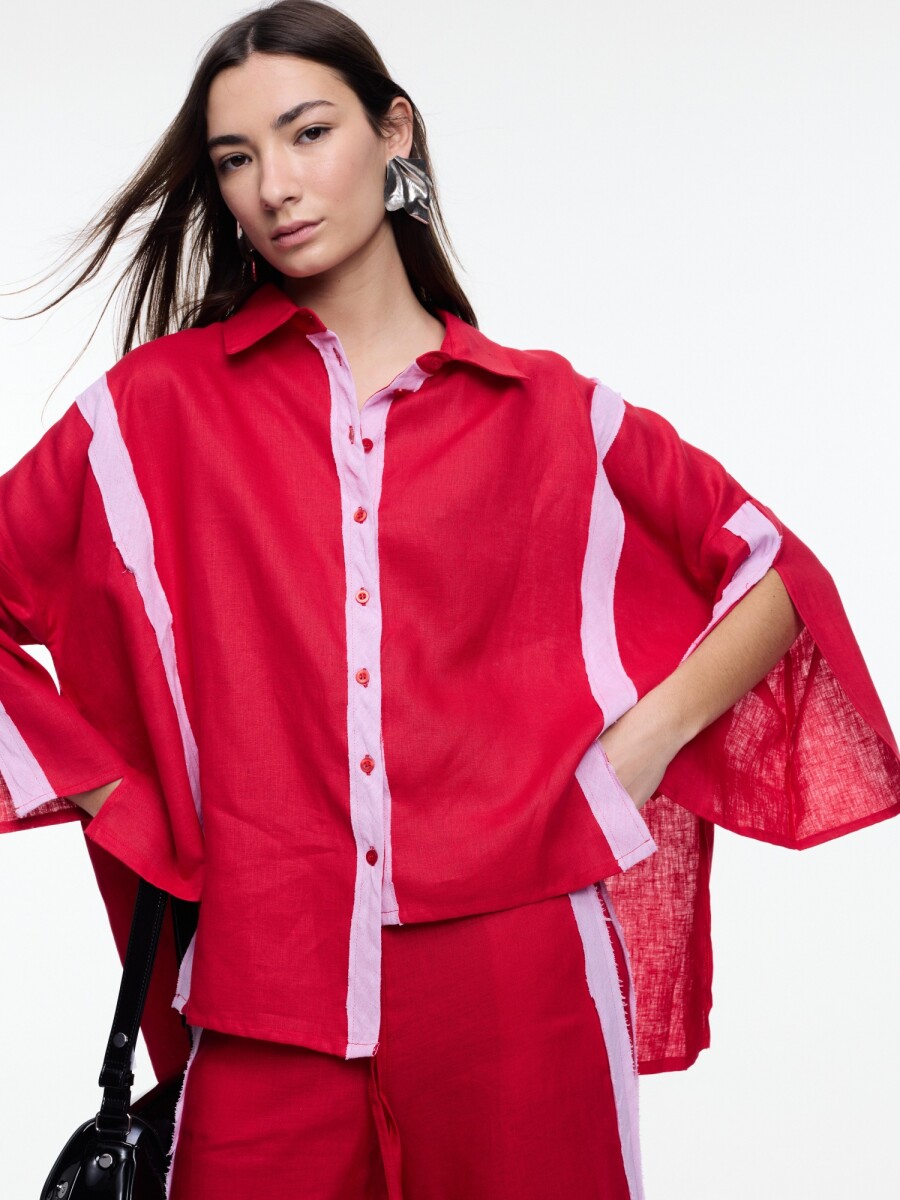 CAMISA TIRAS 