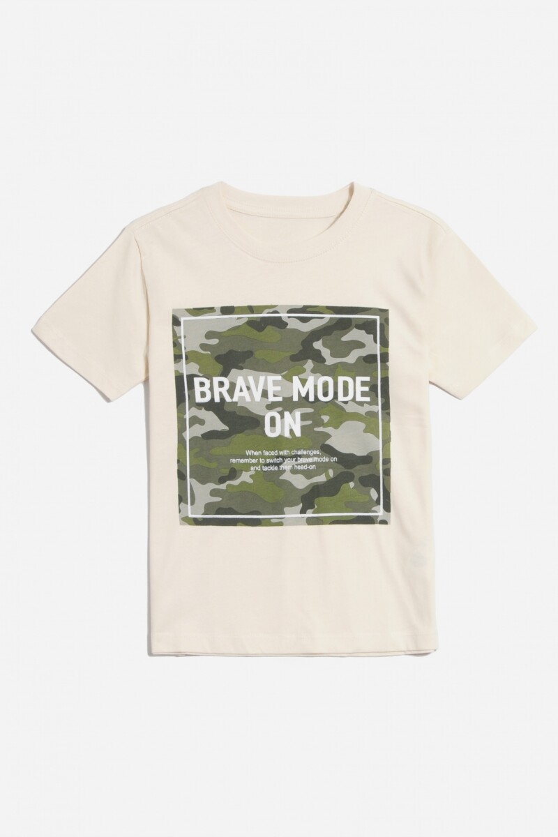 T-shirt estampa Adventure - Blanco 