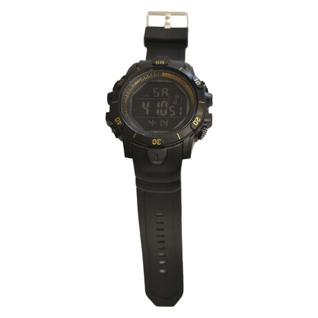 Reloj Deportivo de Pulsera para Hombre con Pantalla Luz Led Dorado