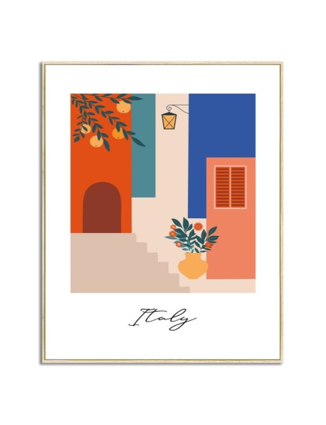CUADRO CANVAS 40x50cm MARCO ITALY CUADRO CANVAS 40x50cm MARCO ITALY