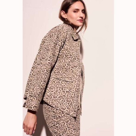 Sobrecamisa Animal Print - Multi Animal Print