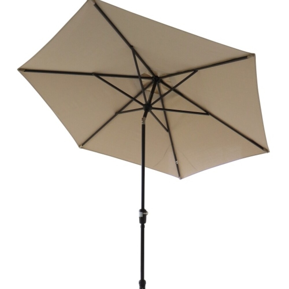 Sombrilla De Jardín Premium 2.70 Mts Articulada Beige Sombrilla De Jardín Premium 2.70 Mts Articulada Beige
