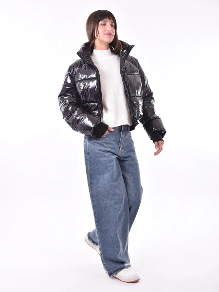 CAMPERA SHINE NEGRO