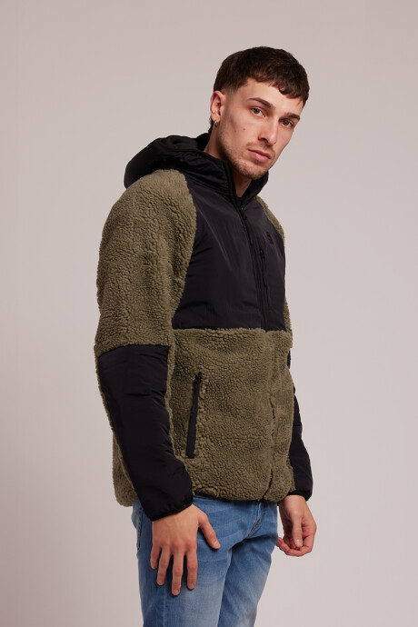 CAMPERA ALDAO RUSTY Militar