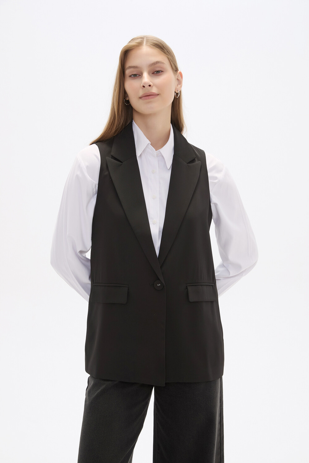 Chaleco Etiquett Negro