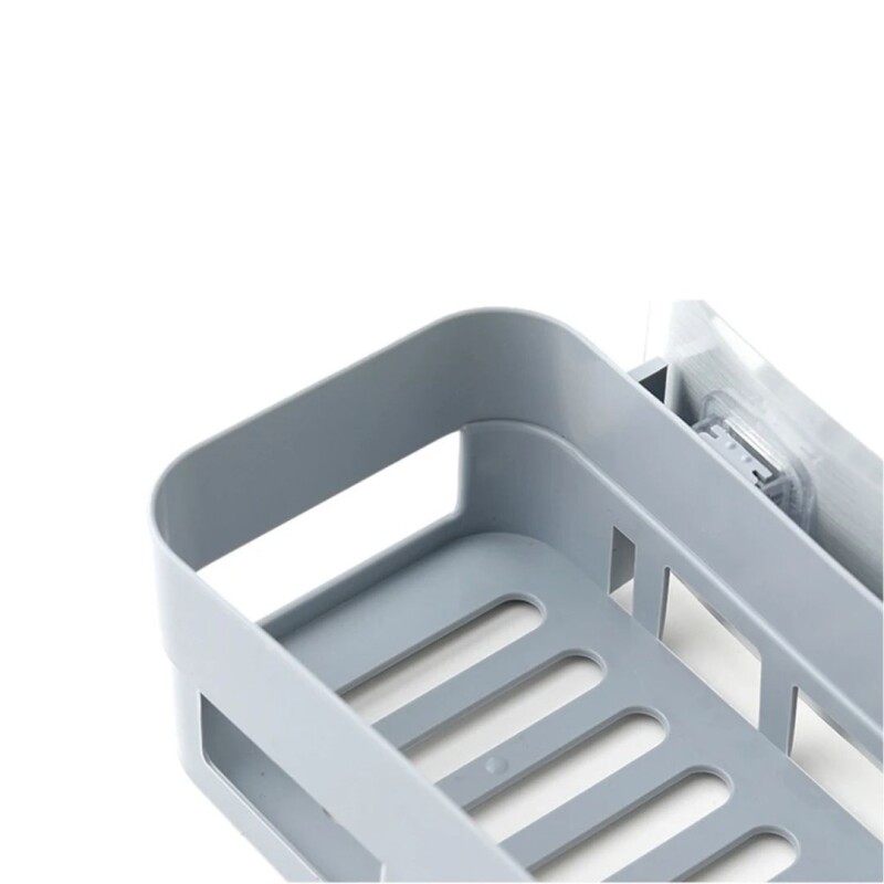 Estante Baño Ducha Plastico Organizador Adhesivo Ducha Gris Estante Baño Ducha Plastico Organizador Adhesivo Ducha Gris