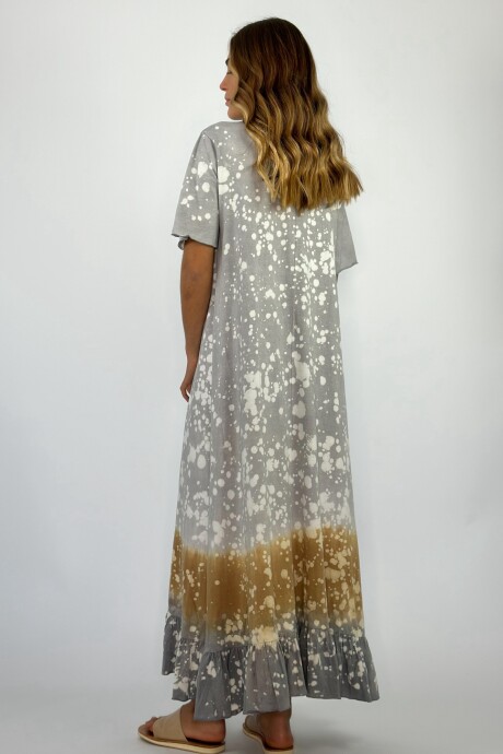 VESTIDO MOJITO Gris Claro