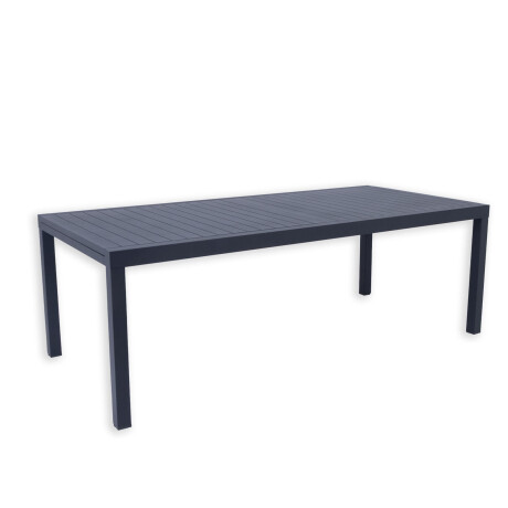 MESA COMEDOR EXTENSIBLE ALUMINIO GRIS PACIFIC