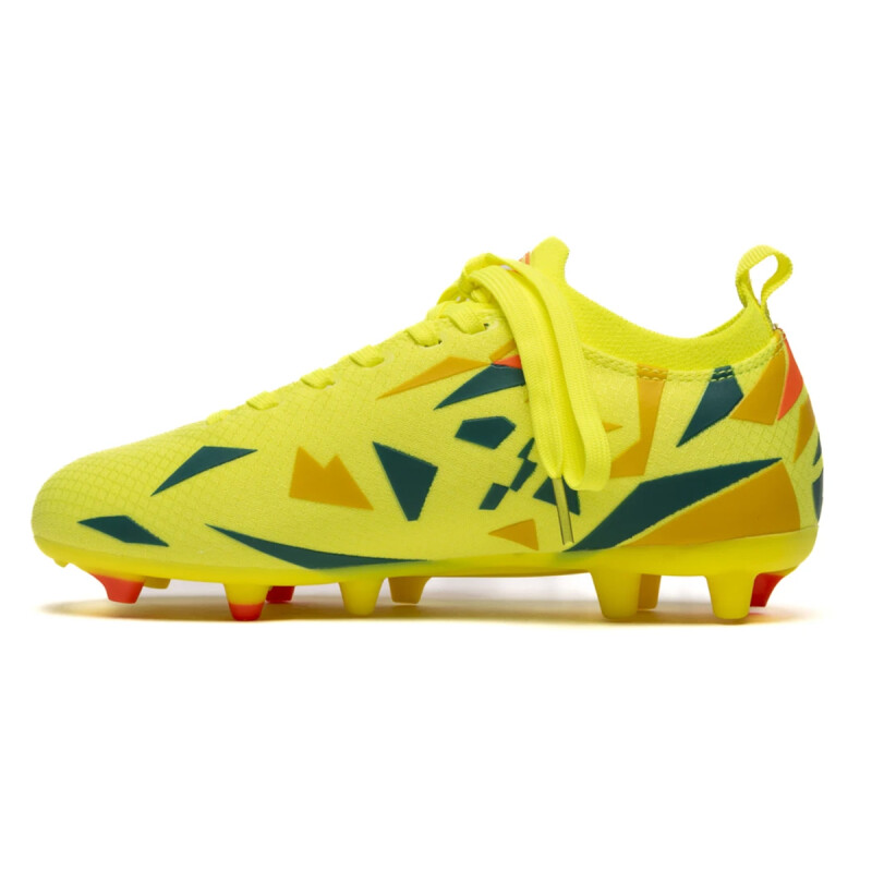 Futbol Cancha JR(FG) - Umbro - UMBRO CHAMPION HIT HG de Niños - 20206502 Lima-naranja