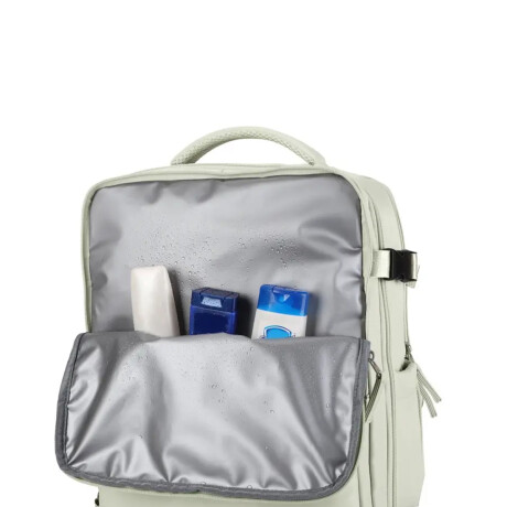 Mochila expandible para viajar Verde Agua