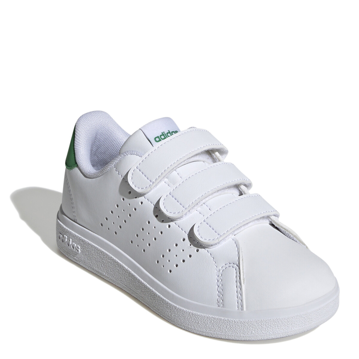 Championes Infantiles Adidas Advantage Base 2.0 - Blanco - Verde 