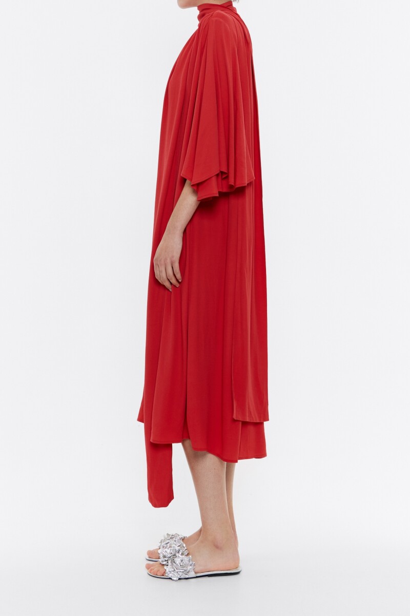 VESTIDO MUJER Rojo
