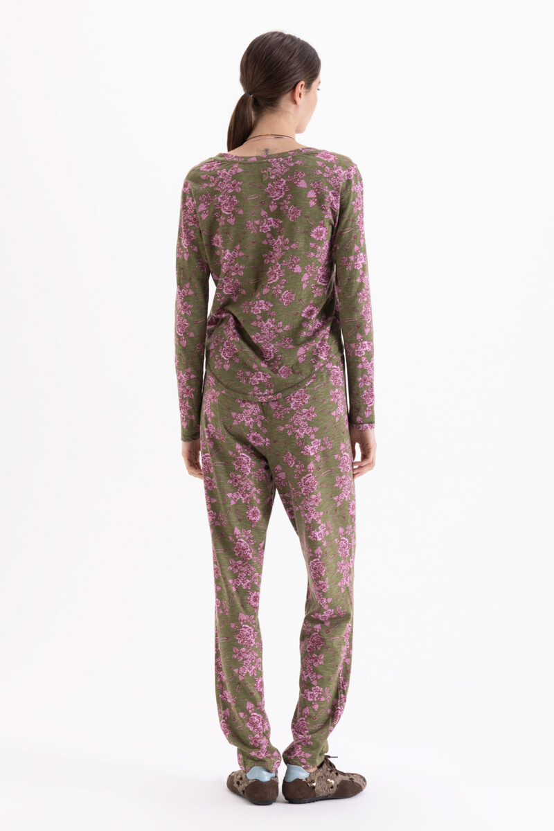 BABUCHA HALEY Verde Militar