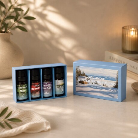 Set de 4 Aceites Esenciales para Difusor – Winter Wonderland 10 ml Set de 4 Aceites Esenciales para Difusor – Winter Wonderland 10 ml