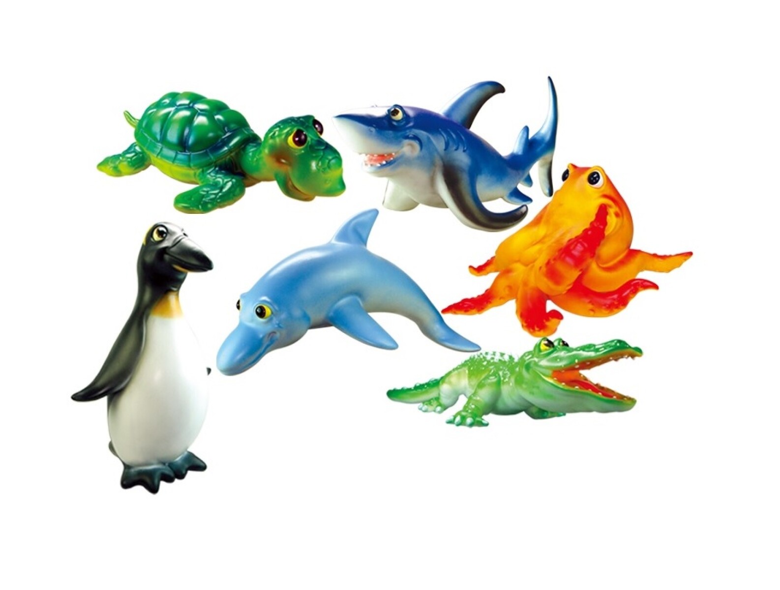 Animales Marinos en bolsa x 6 