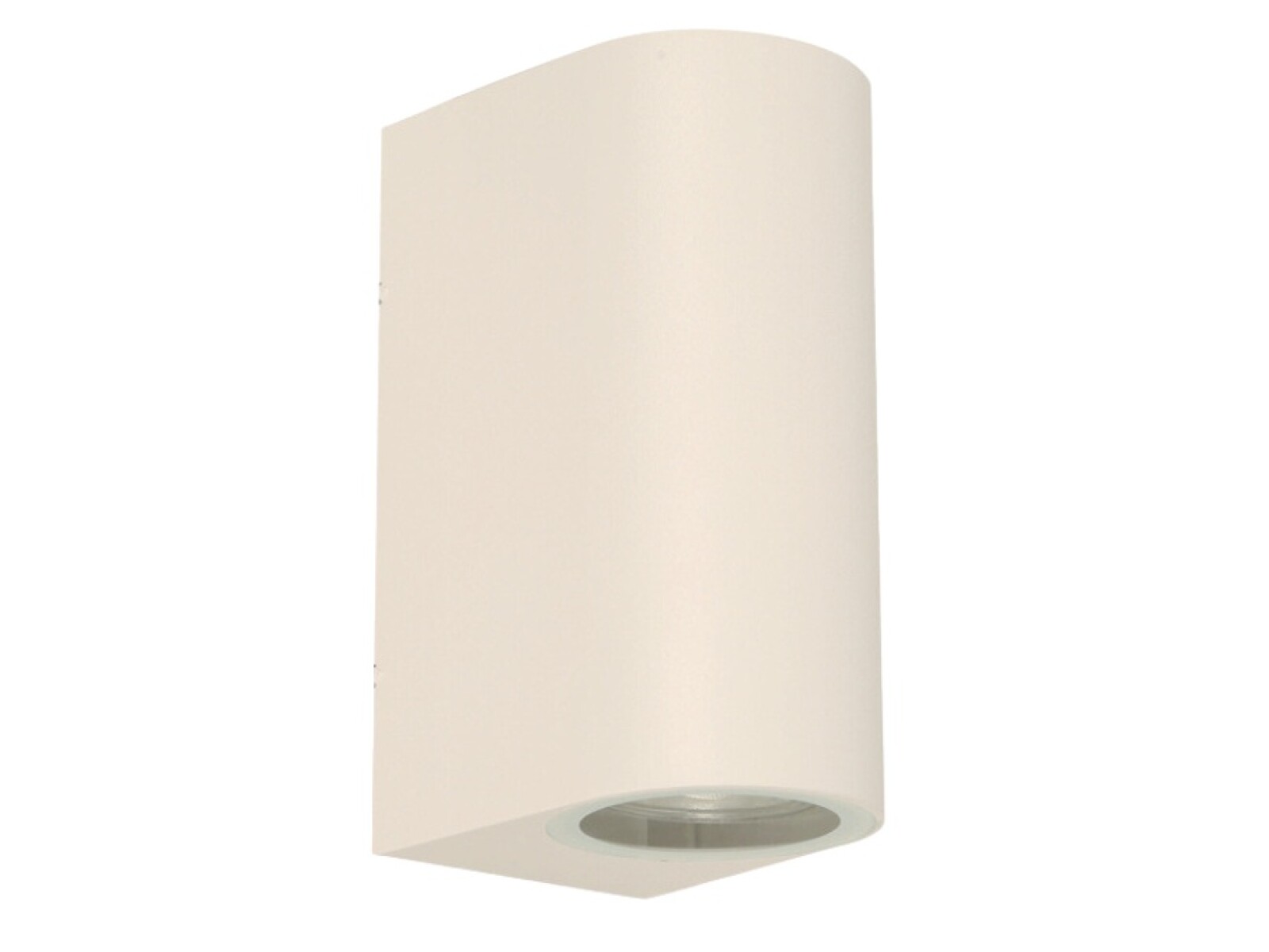 APLIQUE 2L GU10 CURVO BLANCO 