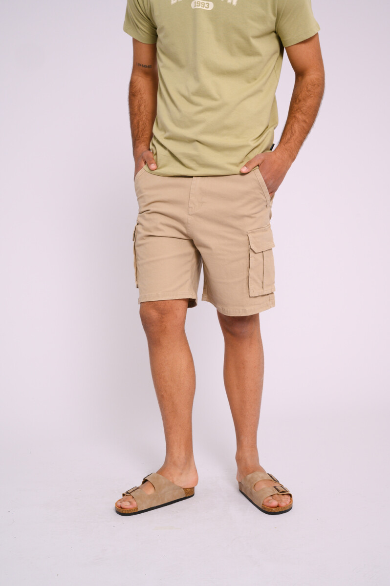 Bermuda cargo - Beige 