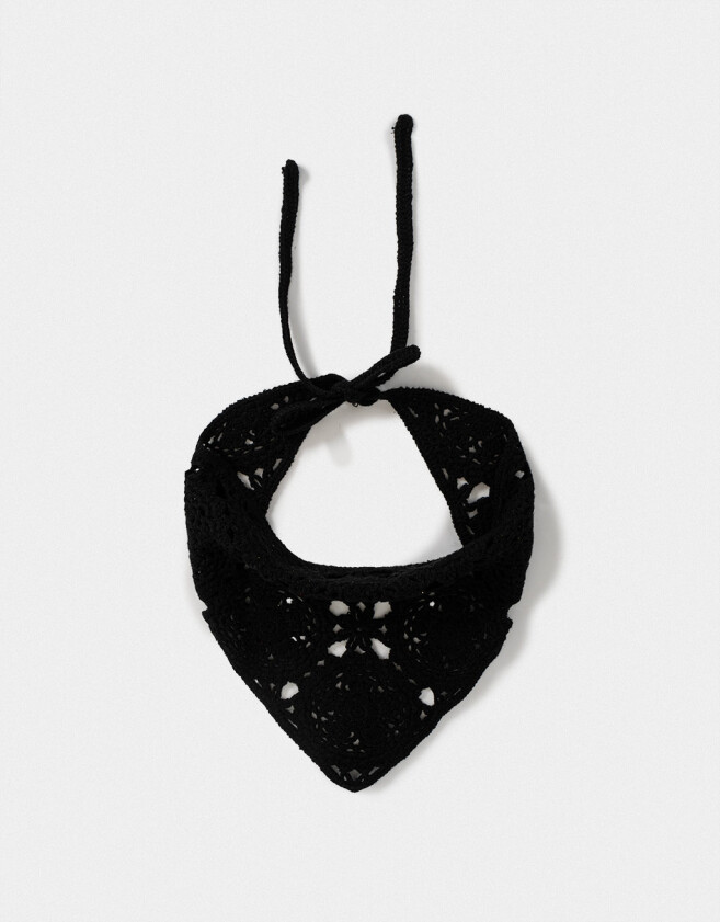 Vinchas Textiles Tejida Vincha Tejida - Negro