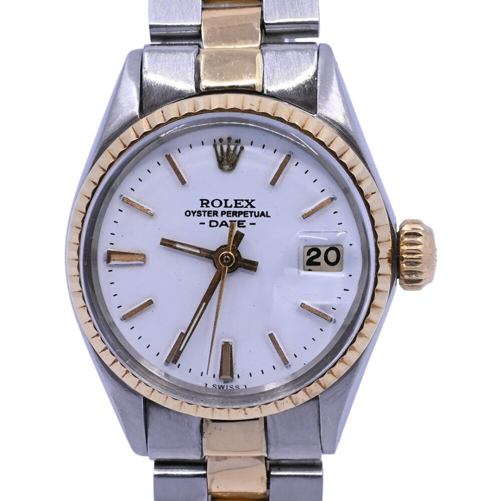 Rolex date dama 6517, acero y oro 25 mm año 1967. Rolex date dama 6517, acero y oro 25 mm año 1967.