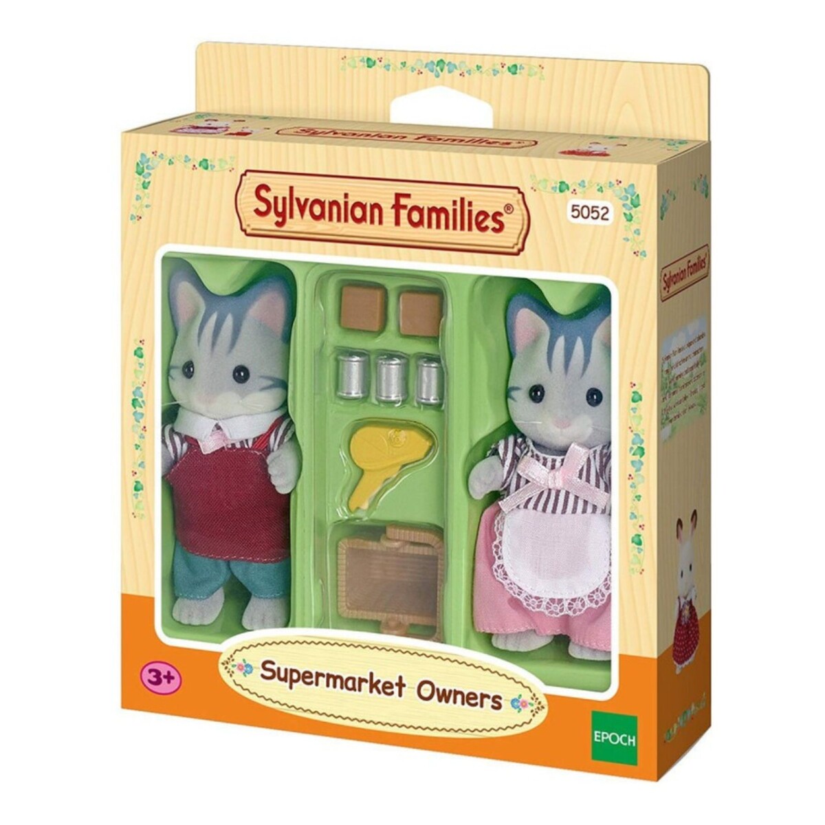 Sylvanian Families Dueños De Supermercado Muñecos 