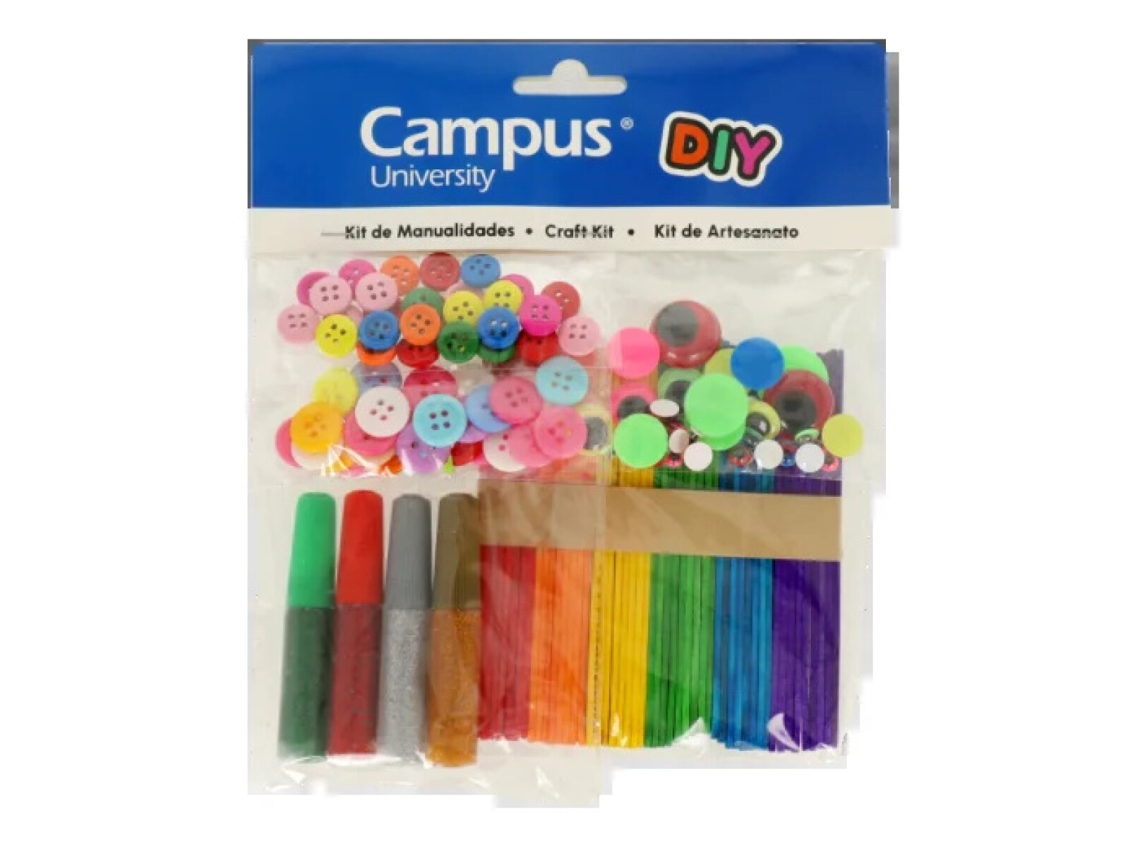 Kit creativo carnaval Campus Blister surtido 