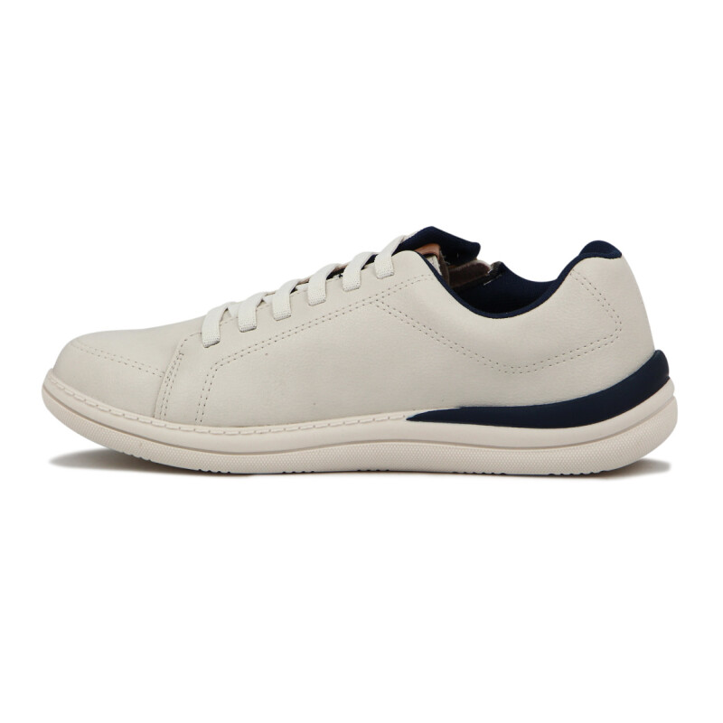 Br Sport Deportivo Casual Acordonado Blanco