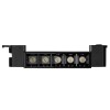 CABEZAL LED UP LINEAR PUNTUAL 20W 3000K NEGRO CABEZAL LED UP LINEAR PUNTUAL 20W 3000K NEGRO