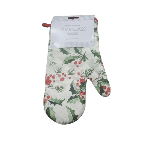 Manopla Impermeable Home Class 18 x 28 cm Navidad 940 BCO