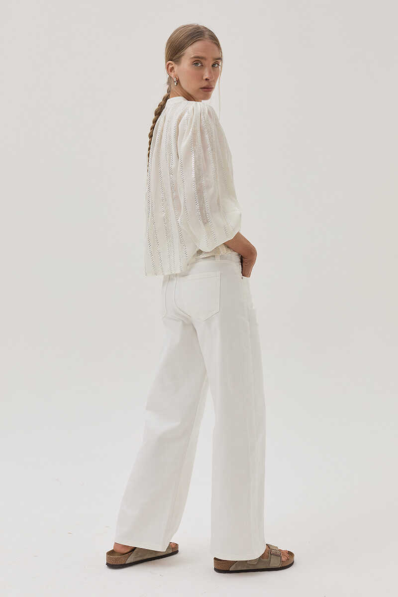 Blusa Anne Blanco