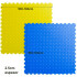 Tatami Reversible En Dos Tonos (precio Por Unidad) AZUL