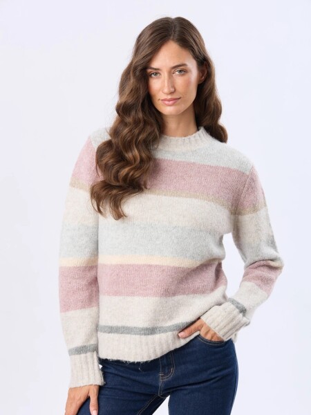 BUZO LEGACY 6651 GRIS ROSA