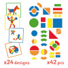 Juego Magnético Maletín Geoforme Djeco Juego Magnético Maletín Geoforme Djeco