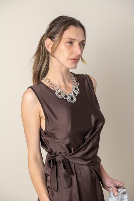 VESTIDO AYMARA Chocolate