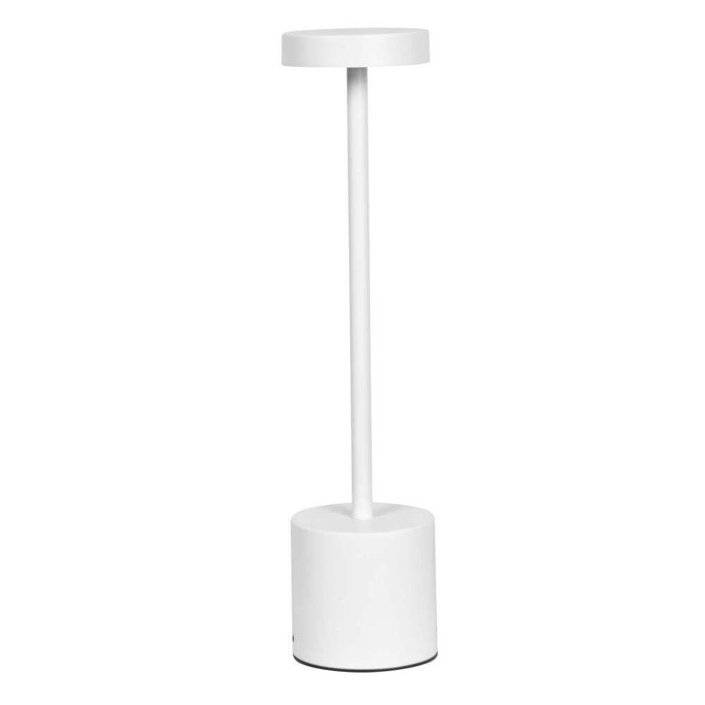 ML251015/6/7 METAL BLANCO LÁMPARA DE MESA ML