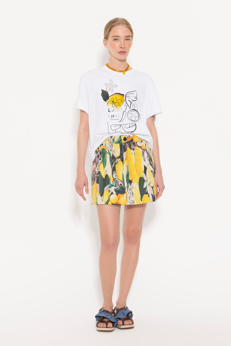 REMERA ITALIA Blanco