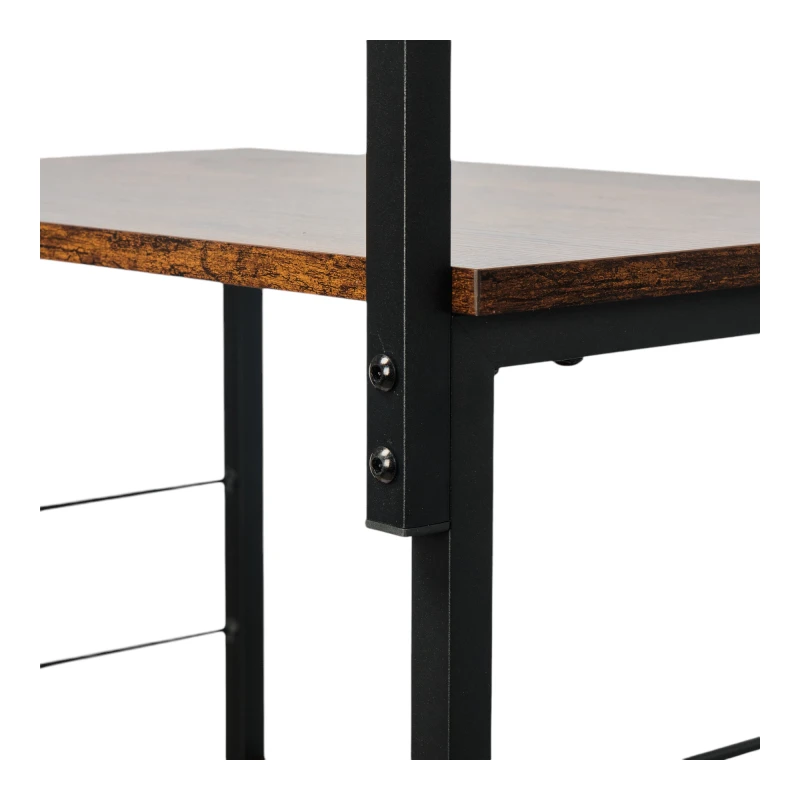 Mueble auxiliar Rack organizador 4 niveles de cocina Hierro y MDF Sin Color