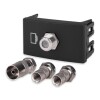 TOMA CATV PIN FINO -DIVISOR GRAFITO - LM TOMA CATV PIN FINO -DIVISOR GRAFITO - LM