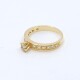 Anillo En Oro 18K Amarillo Con Brillantes Anillo En Oro 18K Amarillo Con Brillantes
