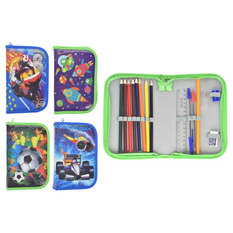 CARTUCHERA CON UTILES 13PCS CARTUCHERA CON UTILES 13PCS