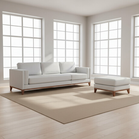 SILLÓN CON CHAISE MÁS DE 4 CUERPOS TELA-PREMIUM GRIS EASY CLEAN LUXOR PREMIUM GRIS CLA