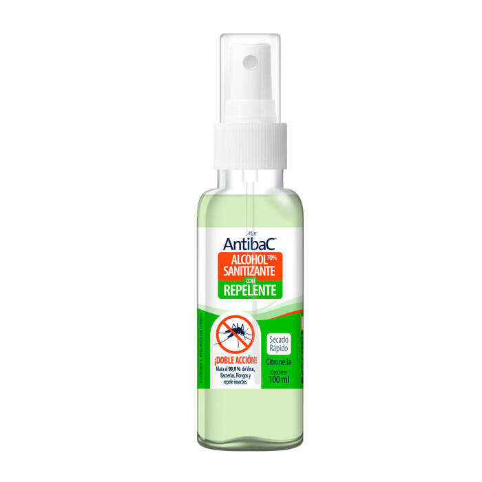 MAR ANTIBAC ALCOHOL C REPELENTE 100ML única